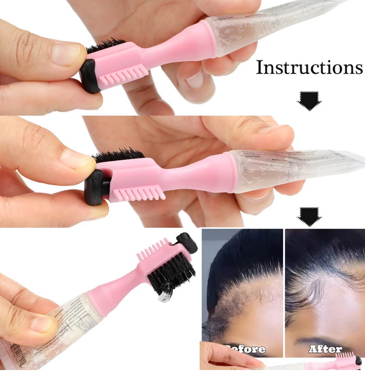 How to Use Baby Hair Gel Step 1