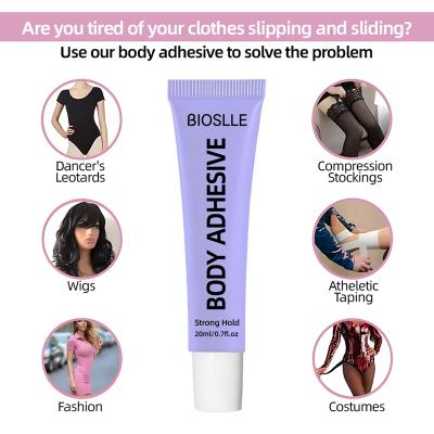 How to use body adhesive