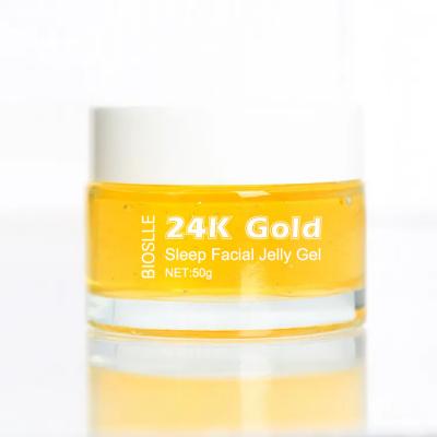 24K Gold Sleep Facial Jelly Gel 50g