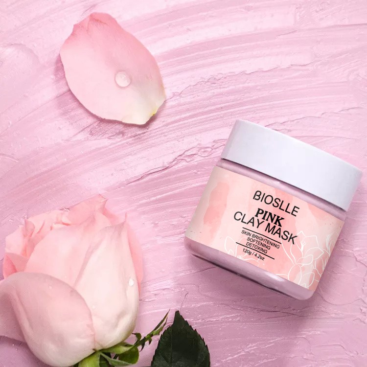 BIOSLLE Pink Clay Mask 120g