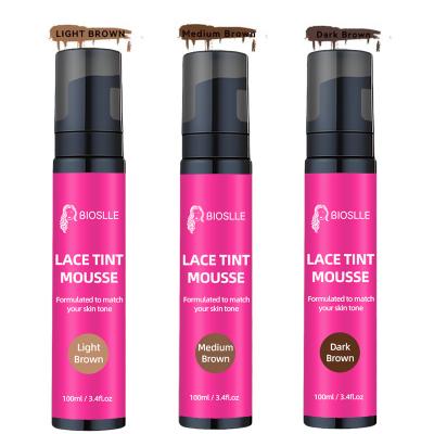 BIOSLLE Wig Closures Lace Tint Mousse 3 colors