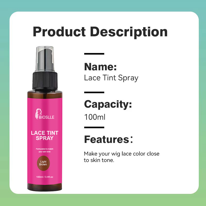  Lace Tint Spray 100ml Custom Logo