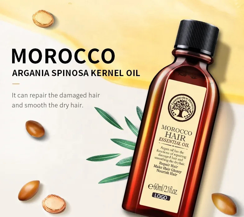  Repair Smooth Damaged Hair Moroccan Argan Oil 
