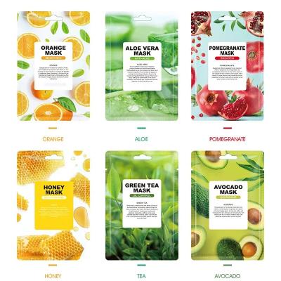 Whitening Hydrating Korean Sheet Fruit Facial Mask